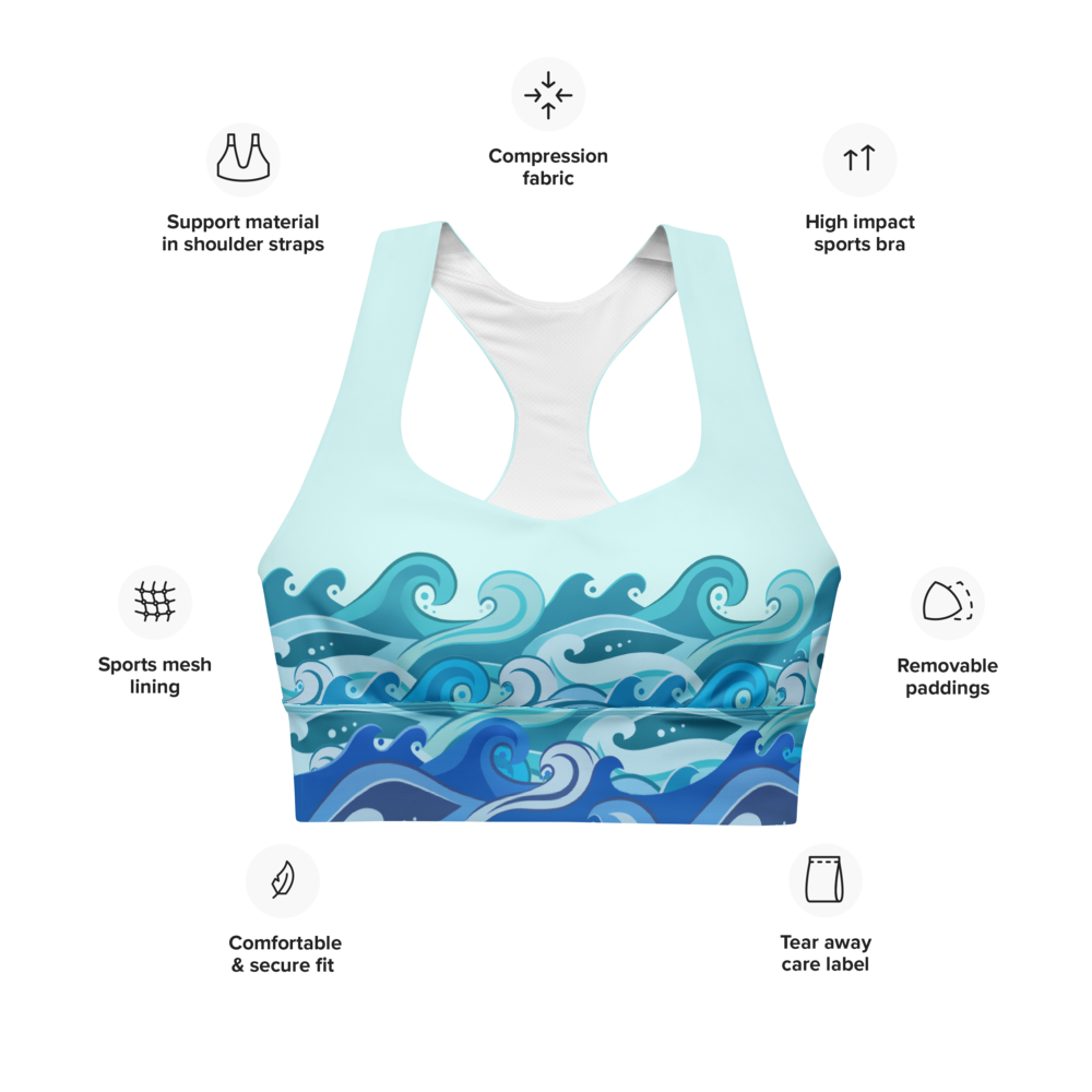 WATER ELEMENT SPORTS BRA